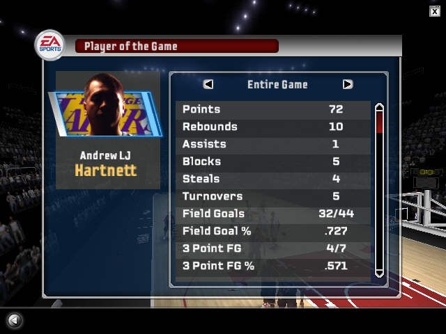 NBA Live 06 screenshot 4 for PSP